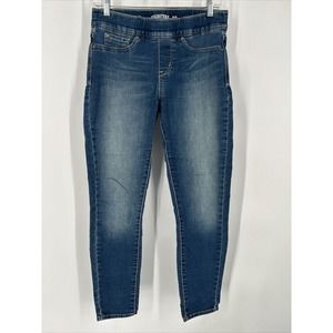 Signature Levi Strauss Women's Totally Shaping Pull-on Skinny Jeans Sz‎ 4M 28x30